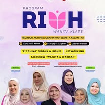 Reunion Aktivis & Usahawan Wanita Kelantan (Kerjasama UMK)